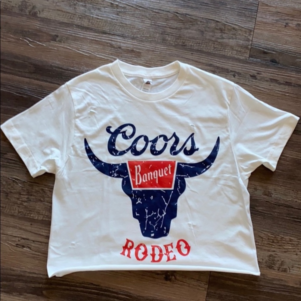 Coors Rodeo Crop Top